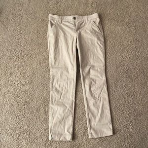Long khaki school pants